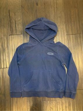 Kids Navy Blue Vineyard Vines Hooded Pullover Sweatshirt. Size Small.